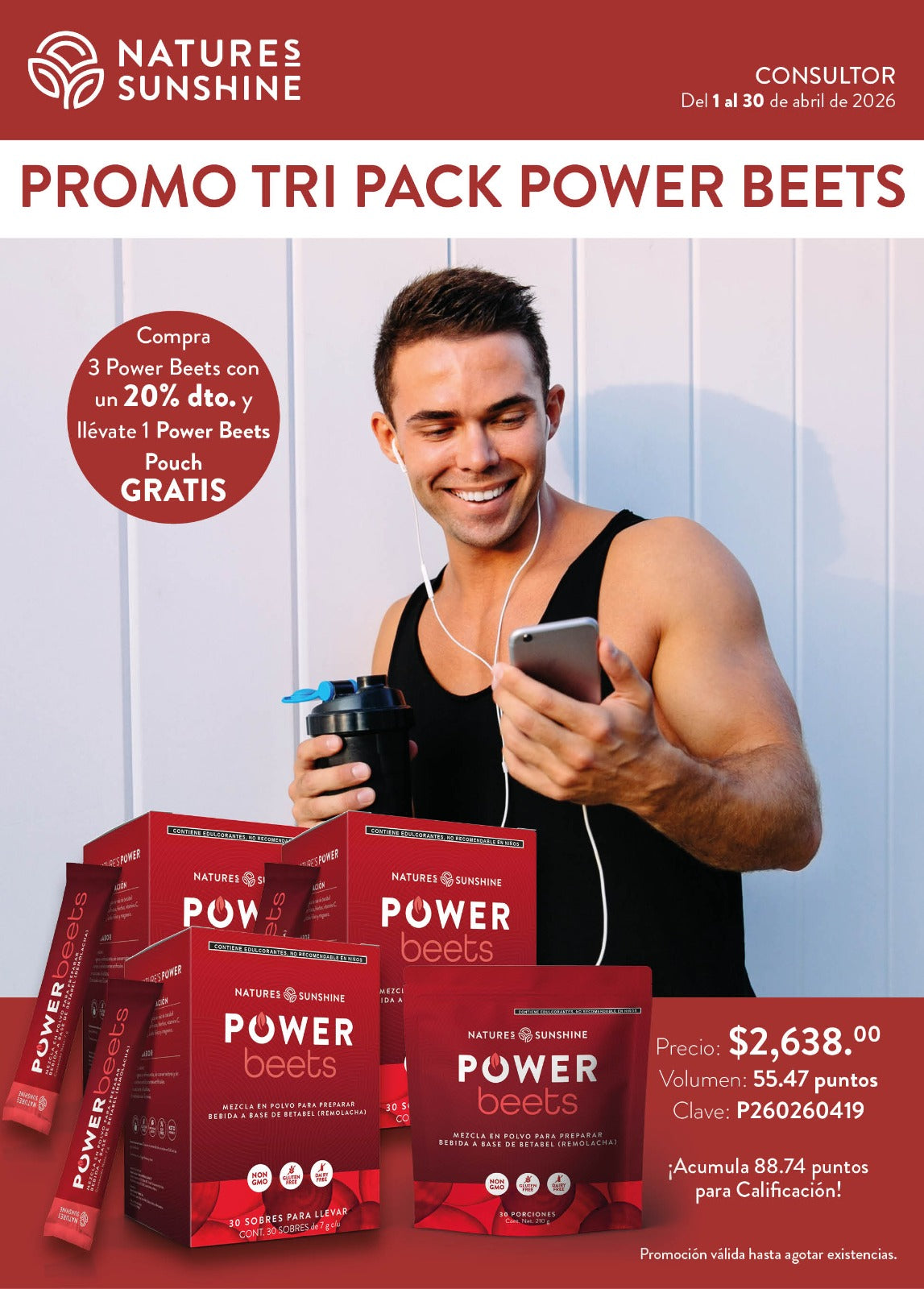 TRI PACK POWER BEETS